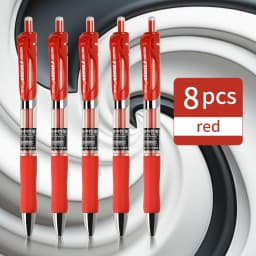 4/8/12PCS High Appearance Level Neutral Pens 0.38mm Smooth Writing Grip Comfortable Student Pens Study Stationery Office Supplie