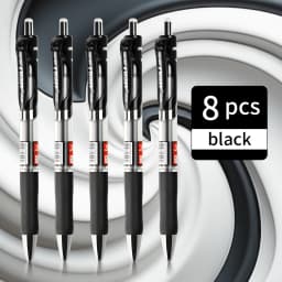 4/8/12PCS High Appearance Level Neutral Pens 0.38mm Smooth Writing Grip Comfortable Student Pens Study Stationery Office Supplie