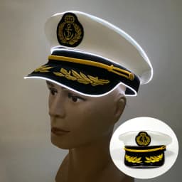 Retro Luminous Pirate Cowboy Hat, Glow In The Dark Headwear for Men Women Halloween Cosplay Props