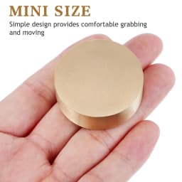 Paperweight Chinese Paperweights Brass Paper Weight Painting Metal Brush Writing Desk Drawing Desktop Round Sumi