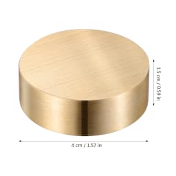 Paperweight Chinese Paperweights Brass Paper Weight Painting Metal Brush Writing Desk Drawing Desktop Round Sumi