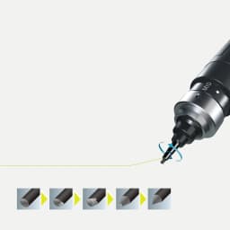 Japan Uni Mechanical Pencil M5-5000 Automatic Core Black Technology KuruToga DIVE Self Rotating Pencil For Drawing Writing Art