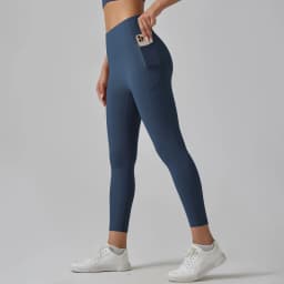 Women Leggings With Pockets Yoga Pants Gym Leggings Sport Women Fitness High Waist Female Legging Tummy Control Running Training