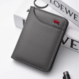 1Pc New Ultra-thin Mini Soft PU Leather Credit Card Wallet Holder Short Vertical High Quality Men's Wallet