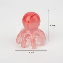 Octopus Head Massager Comb Head Meridian Manual Acupressure Tool Portable SPA Gua Sha Massage Comb