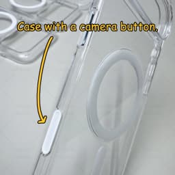 Original Magnetic Clear Case For iPhone 17 16 15 14 13 12 Pro Max Camera Control Transparent Cover For Magsafe Wireless Charging