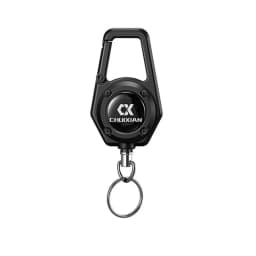 Outdoor Double Headed Clip Buckle, Work Permit Hanging Buckle, Keychain, Fishing Buckle, Telescopic Buckle, Easy to Pull Buckle