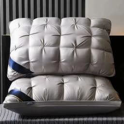 1pc 48x74cm Twisted Hotel Star Home Use Pillow Core - Soft Supportive Bed Pillows,Suitable For Dormitory Single Bed Pillow Cores