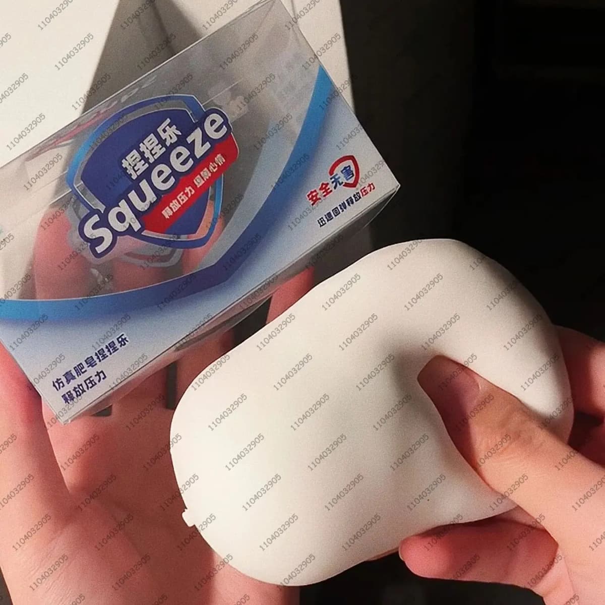 Crunchy Soap Stress Ball Soap Squishy Building Blocks Crunchy Snap Squeeze Ball ASMR Anti Stress Fidget Desk Toys for Adults