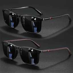 2/3pcs Luxury Square Vintage Cycling Sunglasses Men Women Fashion Travel Driving Fishing Sun Glasses Male Eyewear UV400