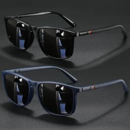 2/3pcs Luxury Square Vintage Cycling Sunglasses Men Women Fashion Travel Driving Fishing Sun Glasses Male Eyewear UV400