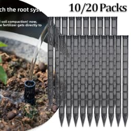 10/20Pcs Plant Aeration Tubes for Pots -Root Rot Prevention,Prevent Overwatering for Healthy Roots,Wet-dry Cycle.gardening Tools