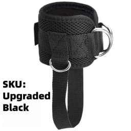 1pc Ankle Straps for Cable Machines Padded Ankle Cuffs for Leg Exercise WorkoutsFully Adjustable and Breathable Ankle