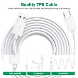 Extra long Micro USB Extension Cable 10M 5M 3M 2M 1M Type C Port Device Universal Data Cable for Xiaomi Samsung Camera PS5PS4