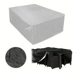 218 Sizes of Patio Furniture Covers, Table and Chair Covers, Waterproof, Dustproof, UV-proof 210D Oxford Cloth Protective Cover