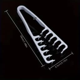 Hair Volumizing Comb, ABS Plastic Fluffy Textured Styling Tool for Normal Hair, Natural Looking Hair Root Lifting and Coverage