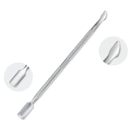 LINMANDA Cuticle Pliers with Cuticle Pusher Stainless Steel Cuticle Remover and Trimmer Perfect For Fingernails and Toenails
