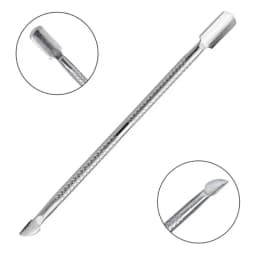 LINMANDA Cuticle Pliers with Cuticle Pusher Stainless Steel Cuticle Remover and Trimmer Perfect For Fingernails and Toenails