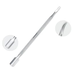 LINMANDA Cuticle Pliers with Cuticle Pusher Stainless Steel Cuticle Remover and Trimmer Perfect For Fingernails and Toenails
