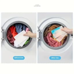 100 Anti-Fade Laundry Sheets - Dye Transfer Sheets for Washing Machine, Prevent Clothing from Staining and Leakage, Does Not Con