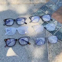 Classic 1Pcs Square Anti Blue Light Glasses For Men And Women Black & Transparent Frame Unisex Computer Wearing Women Glasses