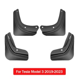 For Tesla Model Y Model 3 Highland 2026 Accessories Mud Flaps Stay Clean Protect Paint Military Grade All Weather Splash Guards