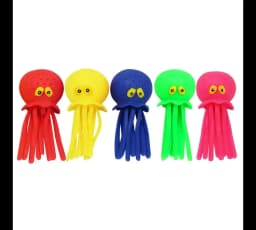 Baby Bath Toys Sponge Water Absorbing Octopus Squeezing Stress Relief Toys Summer Swimming Play Water Bath Toy for Children