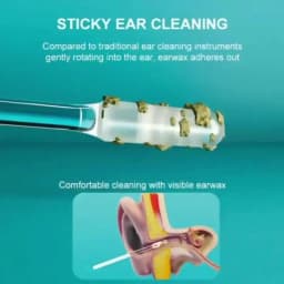 Sticky Ear Digger Ear Digging Tool Ear Wax Cleaning Special Not Hurt Ear Digging Spoon Ear Digging Cotton Swabs