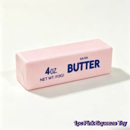 Soft Slow Rebound Butter Stick Realistic Silicone Squeeze Stress Relief Gadget Desk Office Accessory Funny Anti-Anxiety Gift