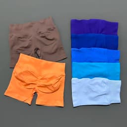 Women Gym Shorts Workout Scrunch Butt Seamless Leggings Seamless Yoga Leggings Bicycle Running Sportswear Fitness Sports Shorts