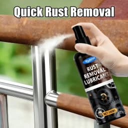 100mL Universal Rust Remover Revitalizing Spray for Car Wheels & Metal Surfaces Strong Decontamination Smooth & Reliable