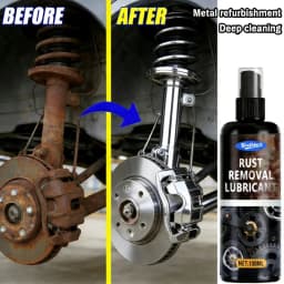 100mL Universal Rust Remover Revitalizing Spray for Car Wheels & Metal Surfaces Strong Decontamination Smooth & Reliable