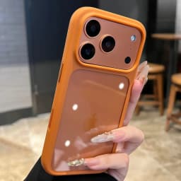 Intelligent Camera Touch Button Crystal Clear Phone Case for iPhone 18 17 Pro Max 16 Pro Air Transparent Shockproof Cover Funda