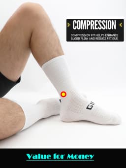 Professional Cycling Socks Compression Socks Breathable Men's And Women's Sports Running Basketball Socks