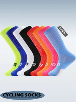 Professional Cycling Socks Compression Socks Breathable Men's And Women's Sports Running Basketball Socks