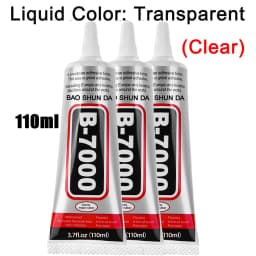 B-7000 Clear Contact Adhesive 15ml/50ml/110ml for Phone T-7000 Repair Universal Glass Plastic DIY Precision Applicator
