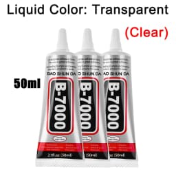 B-7000 Clear Contact Adhesive 15ml/50ml/110ml for Phone T-7000 Repair Universal Glass Plastic DIY Precision Applicator