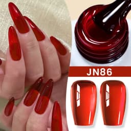 BORN PRETTY 83 Colors 10ml Jelly Nude Gel Nail Polish Autumn Amber Semi Transparent Manicure Soak off UV LED Nails Gel Varnish