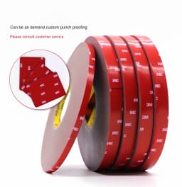 3M VHB Strong Double Sided Adhesive 3M 4229P 5-50mm Waterproof Traceless Foam Adhesive Tape For Car Home Indoor High Temperature