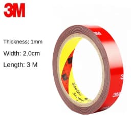 3M VHB Strong Double Sided Adhesive 3M 4229P 5-50mm Waterproof Traceless Foam Adhesive Tape For Car Home Indoor High Temperature