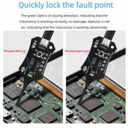 OSS W01 Type-C Inductance Tester Motherboard Coil Tester for Mobile Phone Component Fault Detection and Diagnosis Repair