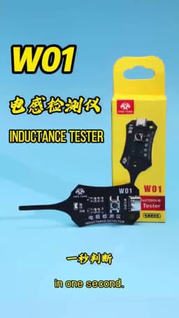 OSS W01 Type-C Inductance Tester Motherboard Coil Tester for Mobile Phone Component Fault Detection and Diagnosis Repair