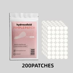 200/400/800pcs Invisible Clear Pimple Patch Set – Deep-Cleansing Hydrocolloid Acne Stickers, Mixed Sizes, Gentle & Skin-Friendly