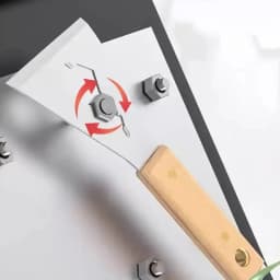 Ash Scraper Decoration Shovel Multifunctional Extra-thick Hanging Knife Cleaning Knife Stainless Steel Cement Shovel Tool