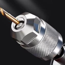 Drill Chuck Adapter Quick Change Pneumatic Drill Chuck 3-Jaw Hex Shank Chuck Professional Converter Hex Shank for Woodworking