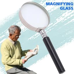 10X Professional Magnifying GlassJewelry Reading Magnifying Glass Loupe For Reading Jewelry Coins Stamps Senior Kids Senior Read