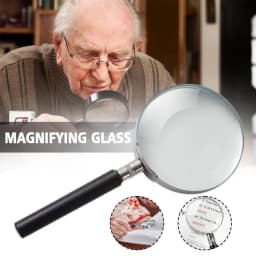 10X Professional Magnifying GlassJewelry Reading Magnifying Glass Loupe For Reading Jewelry Coins Stamps Senior Kids Senior Read