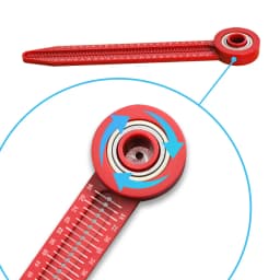Portable Circular Drafting Compass Design Plastic Ruler, for Precision Drawing Woodworking Measuring Tool & Engineering Projects
