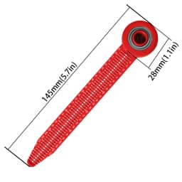 Portable Circular Drafting Compass Design Plastic Ruler, for Precision Drawing Woodworking Measuring Tool & Engineering Projects