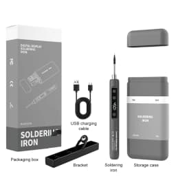 8-15W Type-C Digital Electric Soldering Iron Kit Intelligent Adjustable Temperature Fast Heating Mini Solder Irons Repair Tool